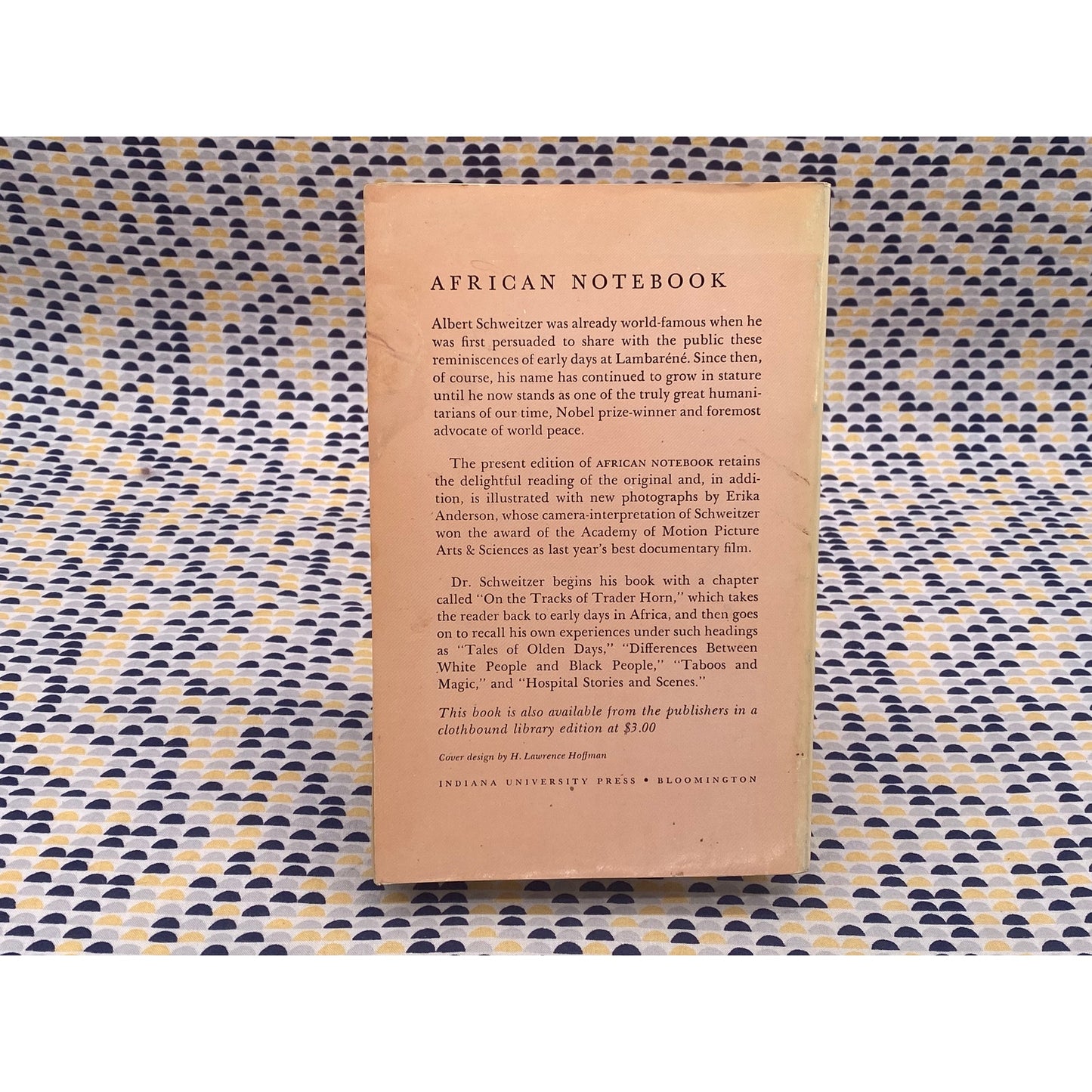 African Notebook - Albert Schweitzer - Midland Book - Paperback