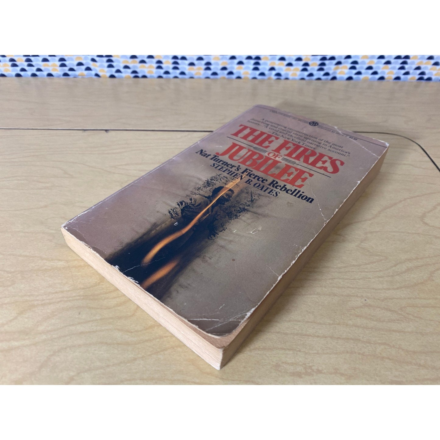 The Fires of Jubilee - Nat Turner's Fierce Rebellion - Stephen B. Oates - Vintage Paperback Book