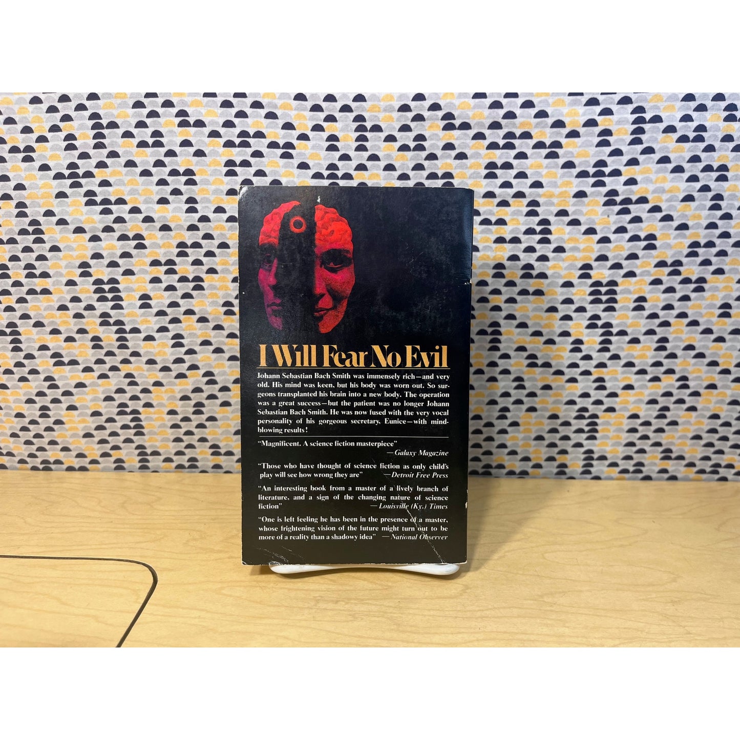 I Will Fear No Evil - Robert A. Heinlein - Paperback Book - Berkley Medallion