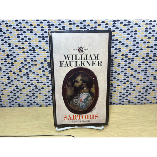 Sartoris - William Faulkner - Vintage Paperback Book - Signet Classic Edition