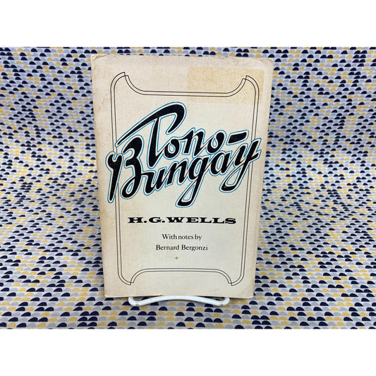 Tono-Bungay - H.G. Wells - Vintage Paperback - U of Nebraska Press