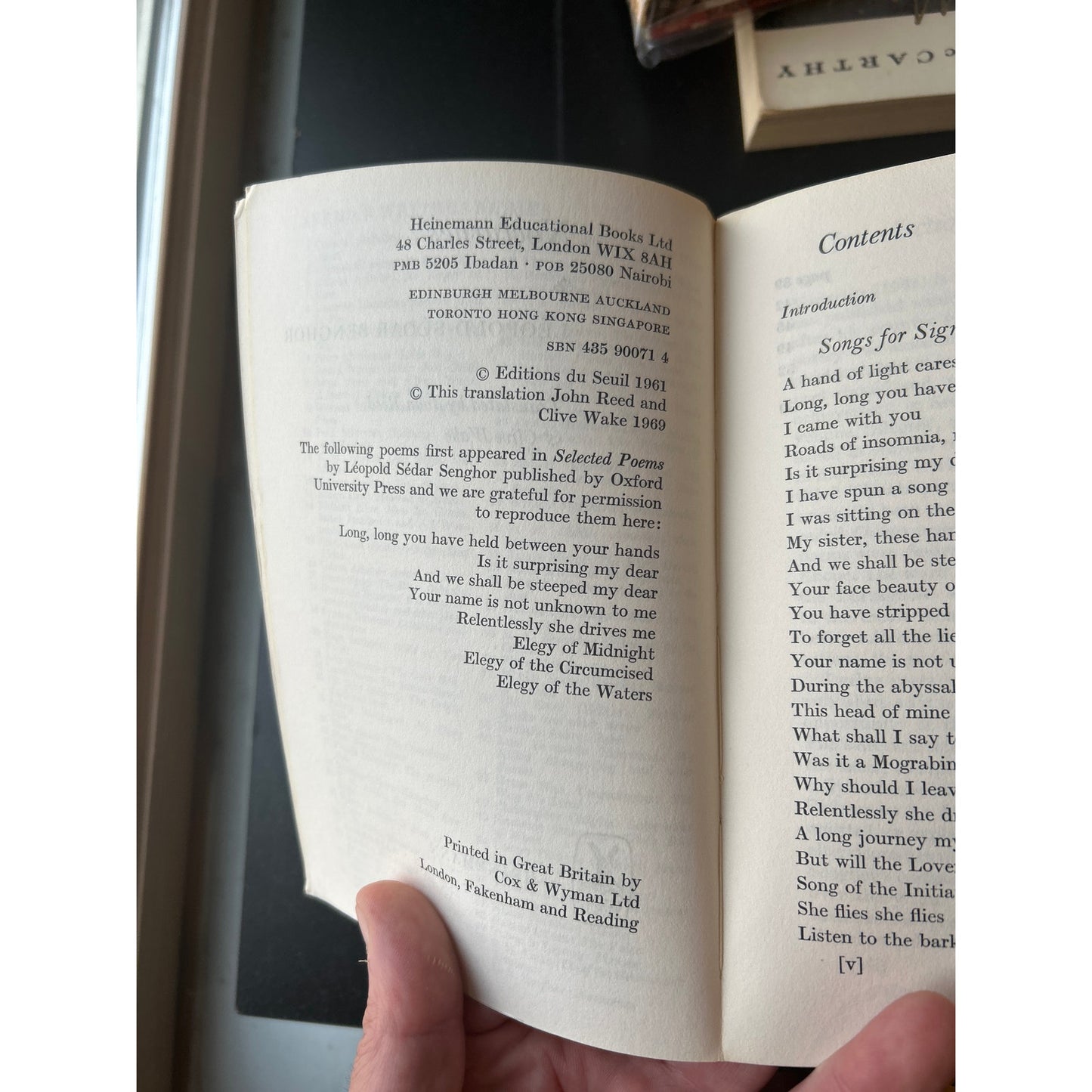 Nocturnes - L. S. Senghor - Heinemann African Writers Series #71
