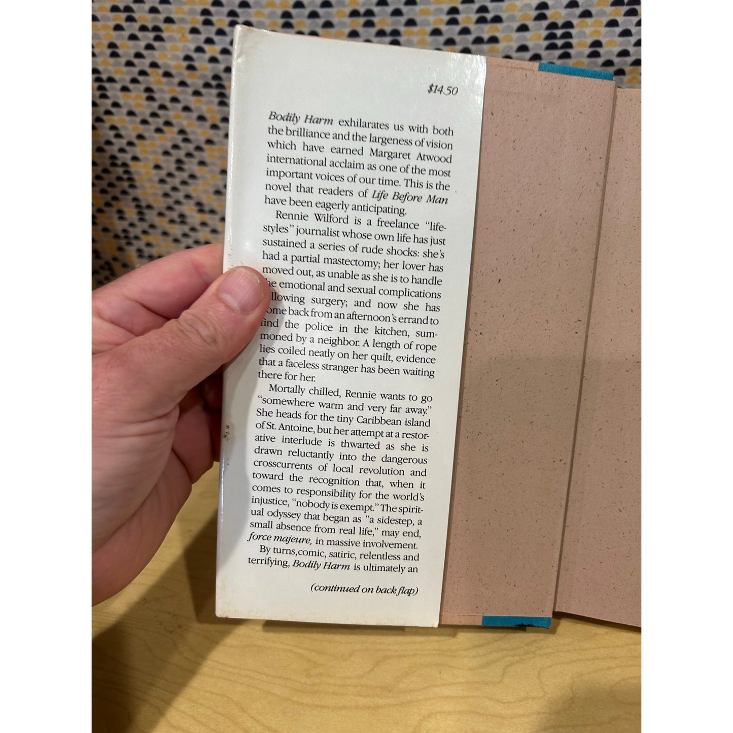 Bodily Harm - Margaret Atwood - Simon and Schuster - 1st Edition, 1st Printing