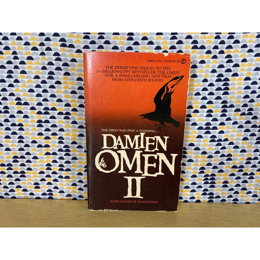 Damien Omen II - Movie Tie-In - Vintage Paperback Book - Signet Edition