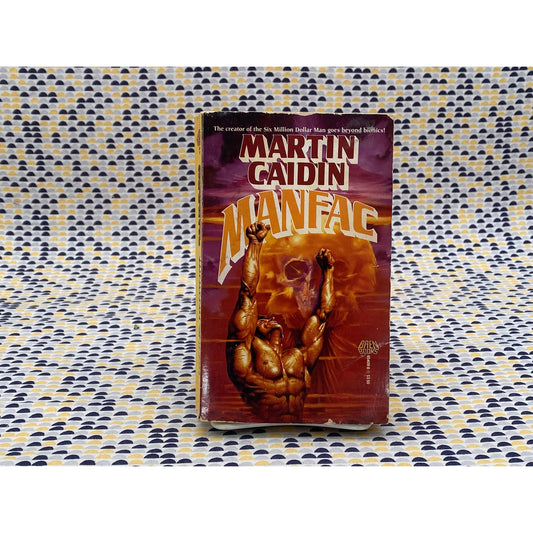 Manfac - Martin Caidin - Vintage Paperback Book - Baen Books Edition