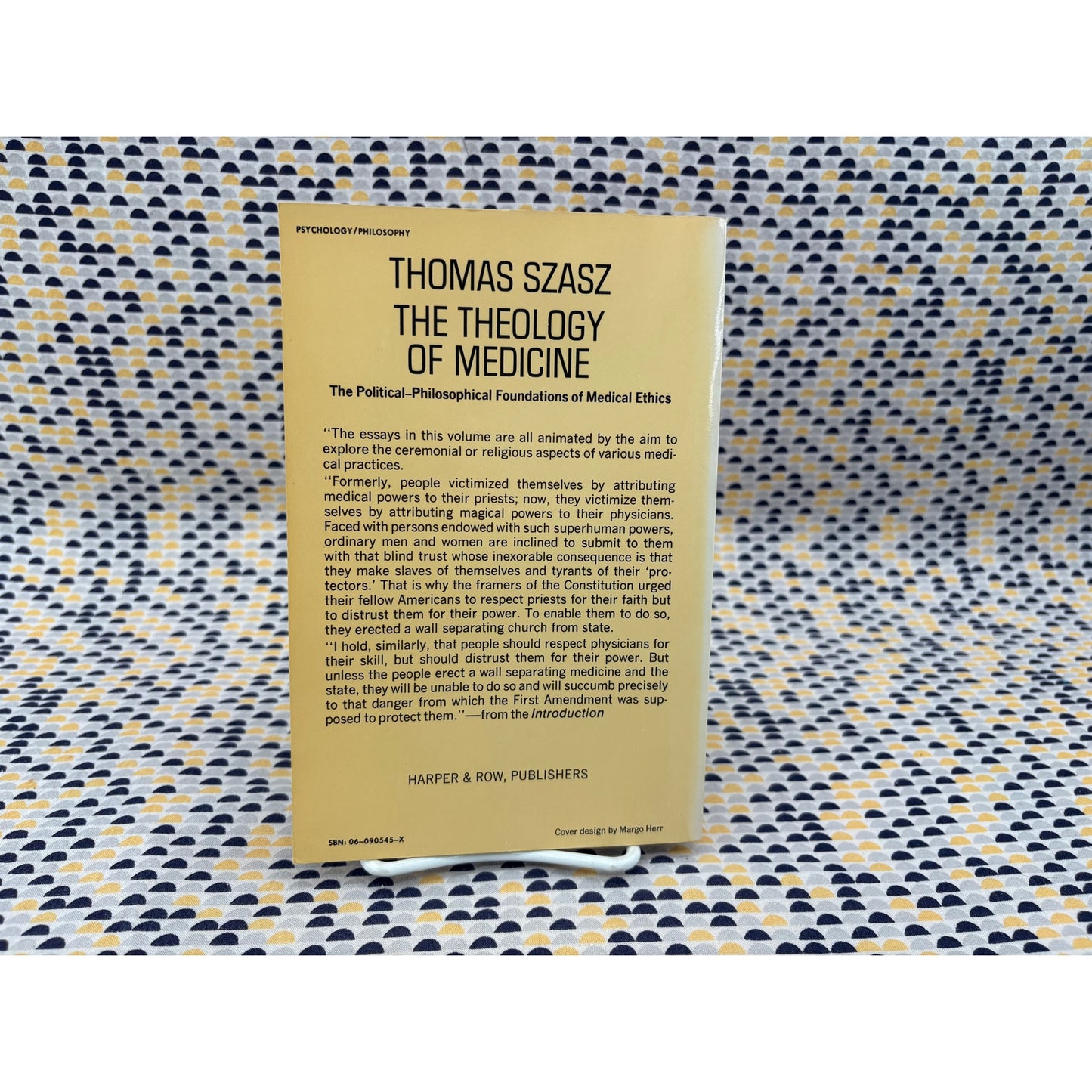 The Theology Of Medicine - Thoams Szasz - Harper - Paperback