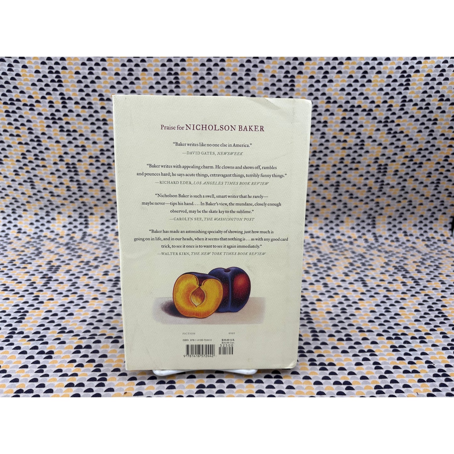 The Anthologist - Nicholson Baker - Simon & Schuster - Hardcover - 1st Edition 1st Printing