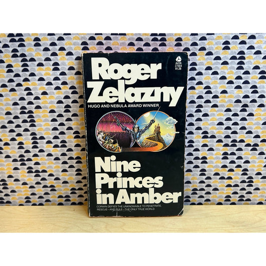 Nine Princes in Amber - Roger Zelazny - Avon Edition - Paperback