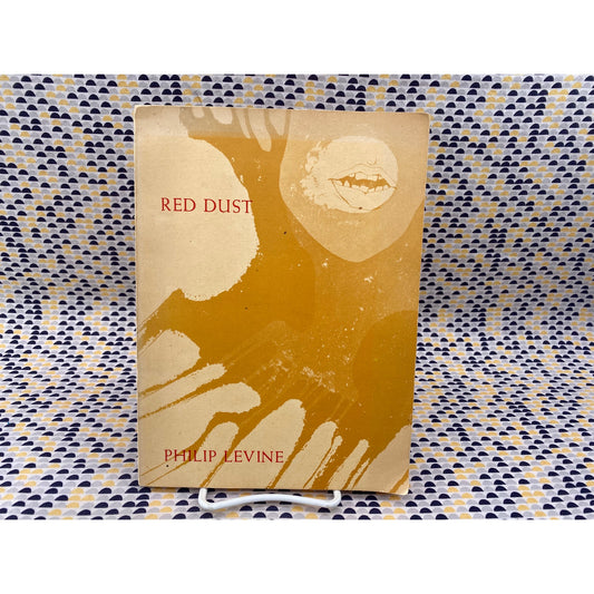 Signed - Red Dust - Philip Levine - Kayak - Paperback