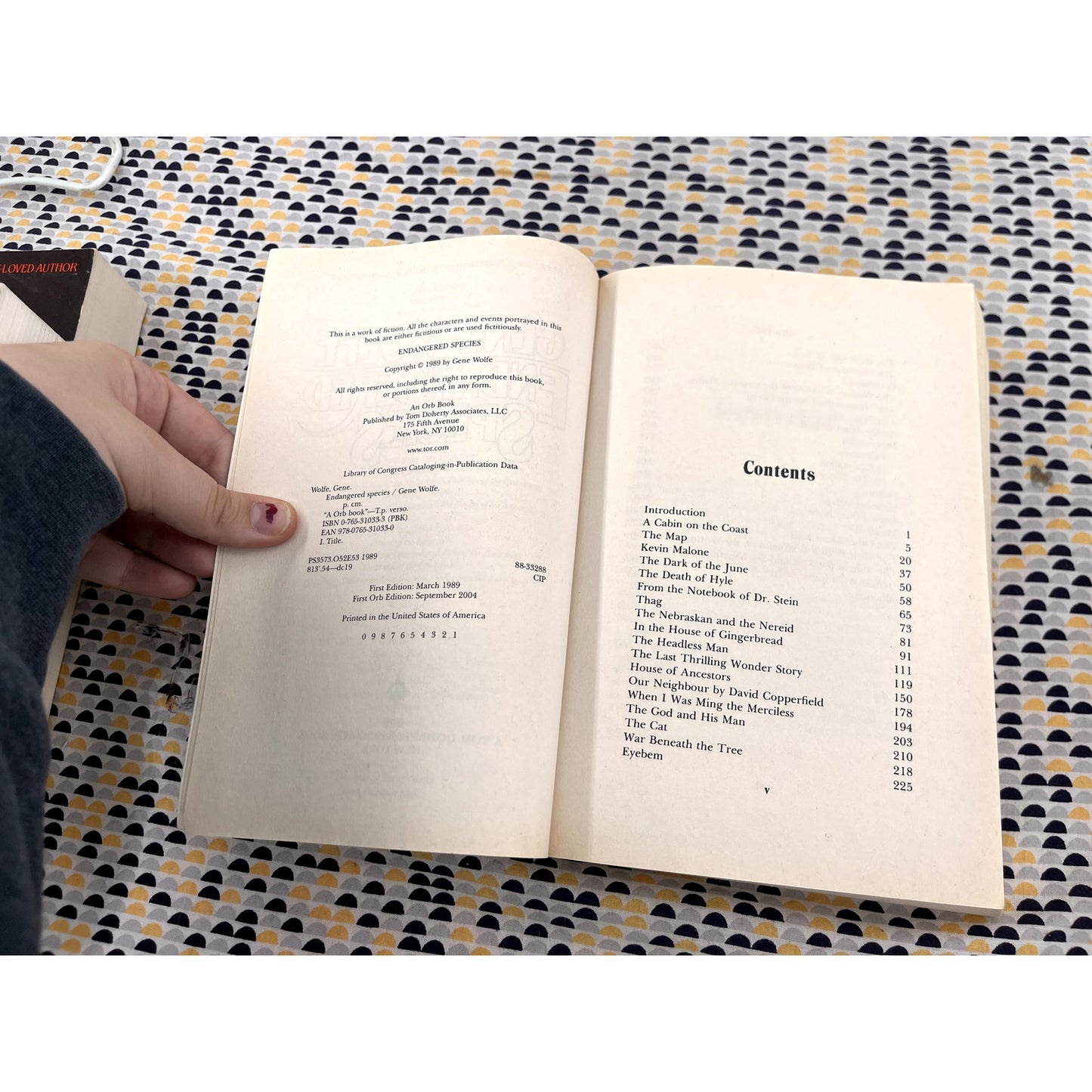 Endangered Species - Gene Wolfe - Tom Doherty Books. - Paperback