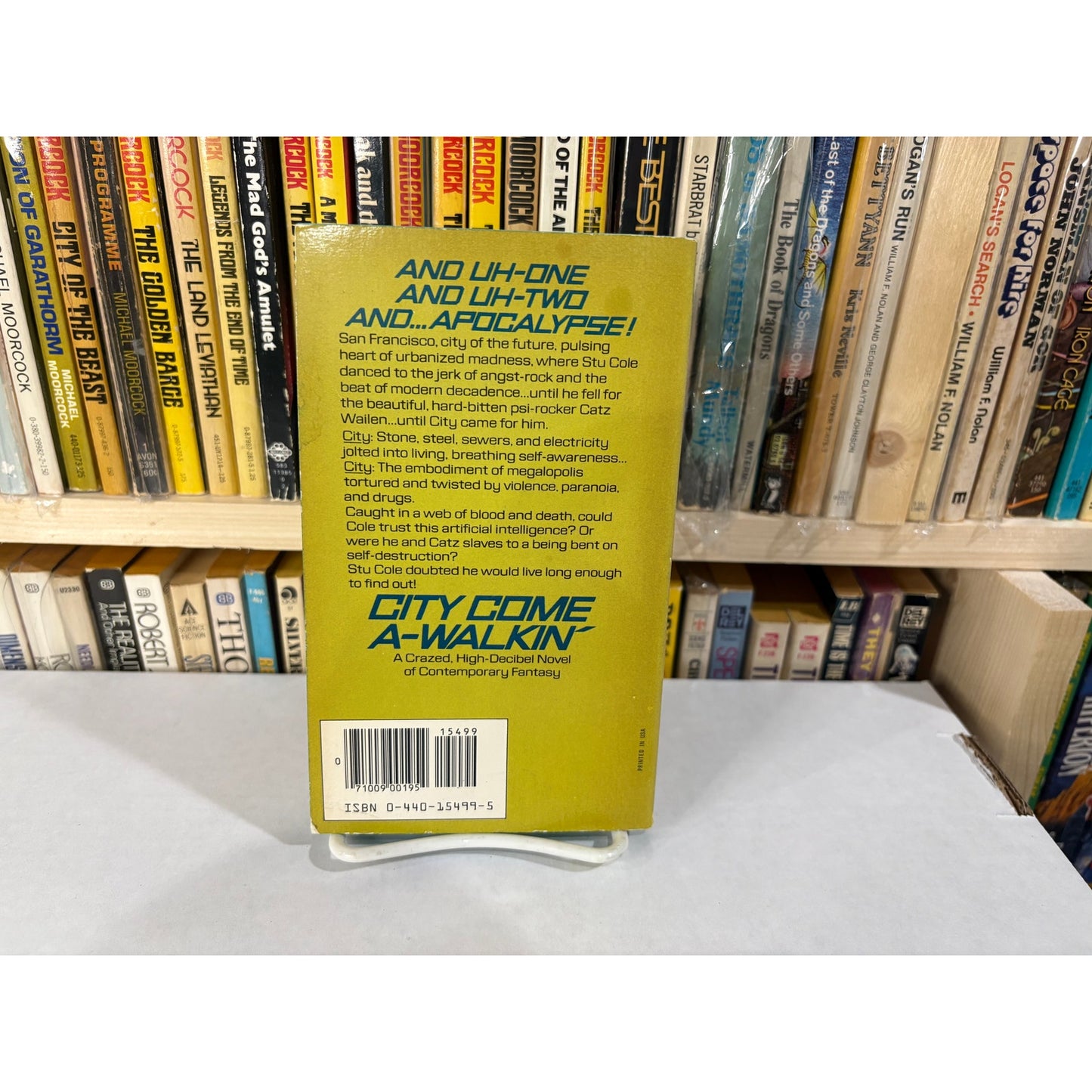 City Come A Walkin - John Shirley - Dell - Paperback