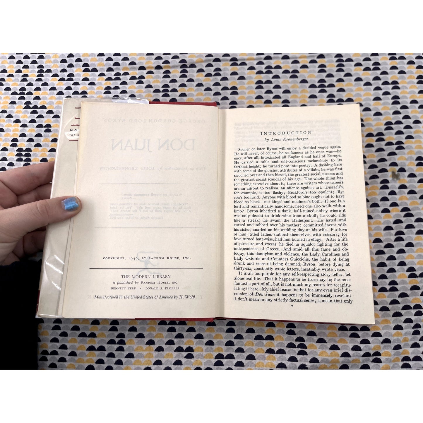 Don Juan - Lord Byron - Modern Library - Hardcover