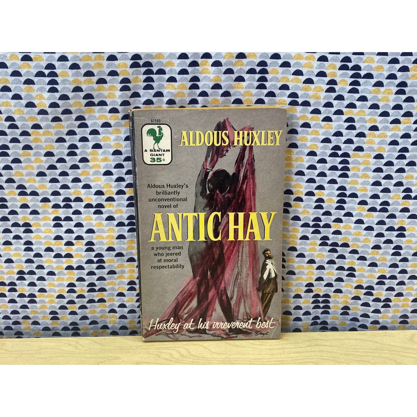 Antic Hay - Aldous Huxley - Vintage Paperback Book - 35 cent Bantam Books Edition