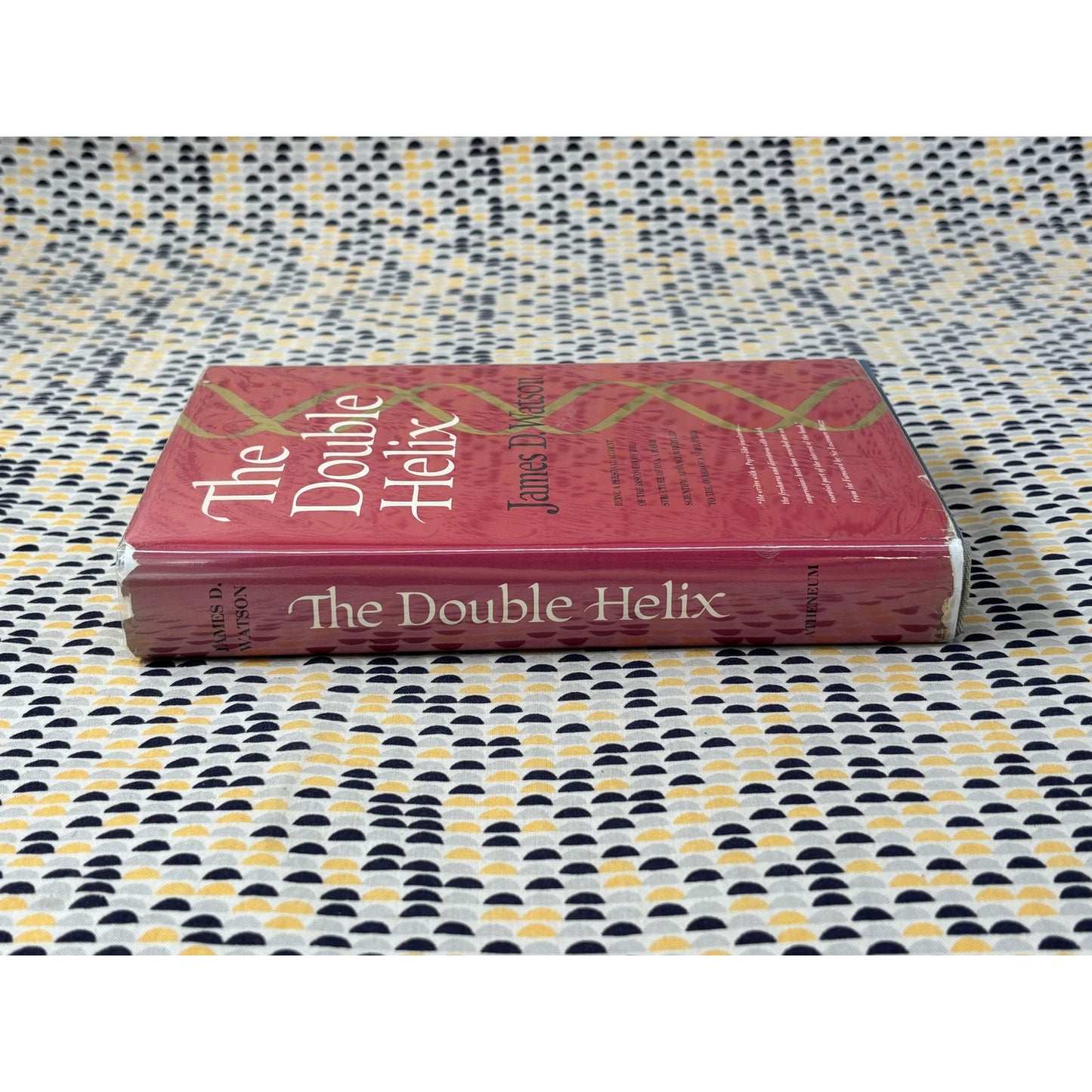 The Double Helix - James D. Watson - Atheneum - Hardcover - 3rd print