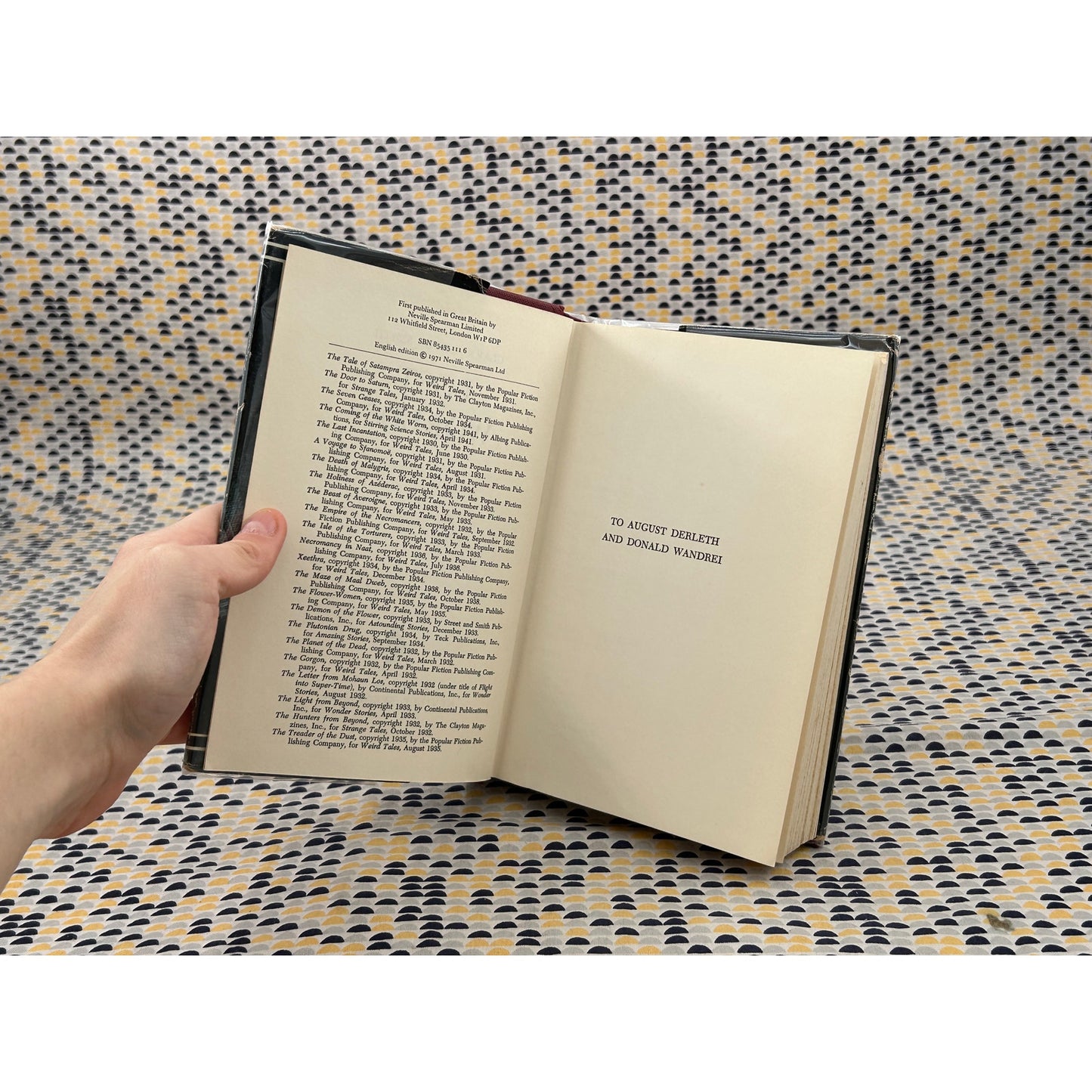 Lost Worlds - Clark Ashton Smith - Neville Spearman - Hardcover