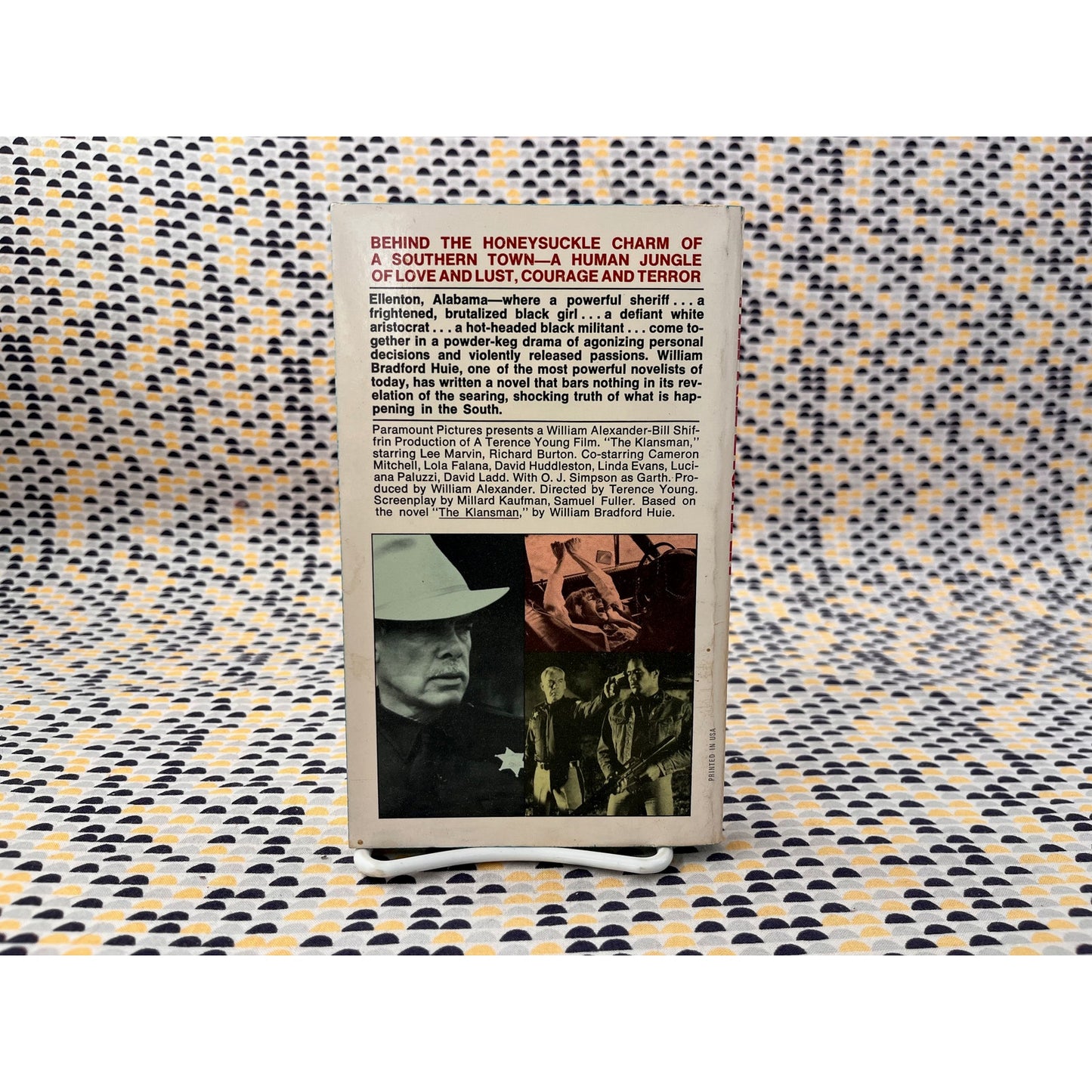 The Klansman - William Branford Huie - Dell Books - Paperback - Movie Tie In Edition