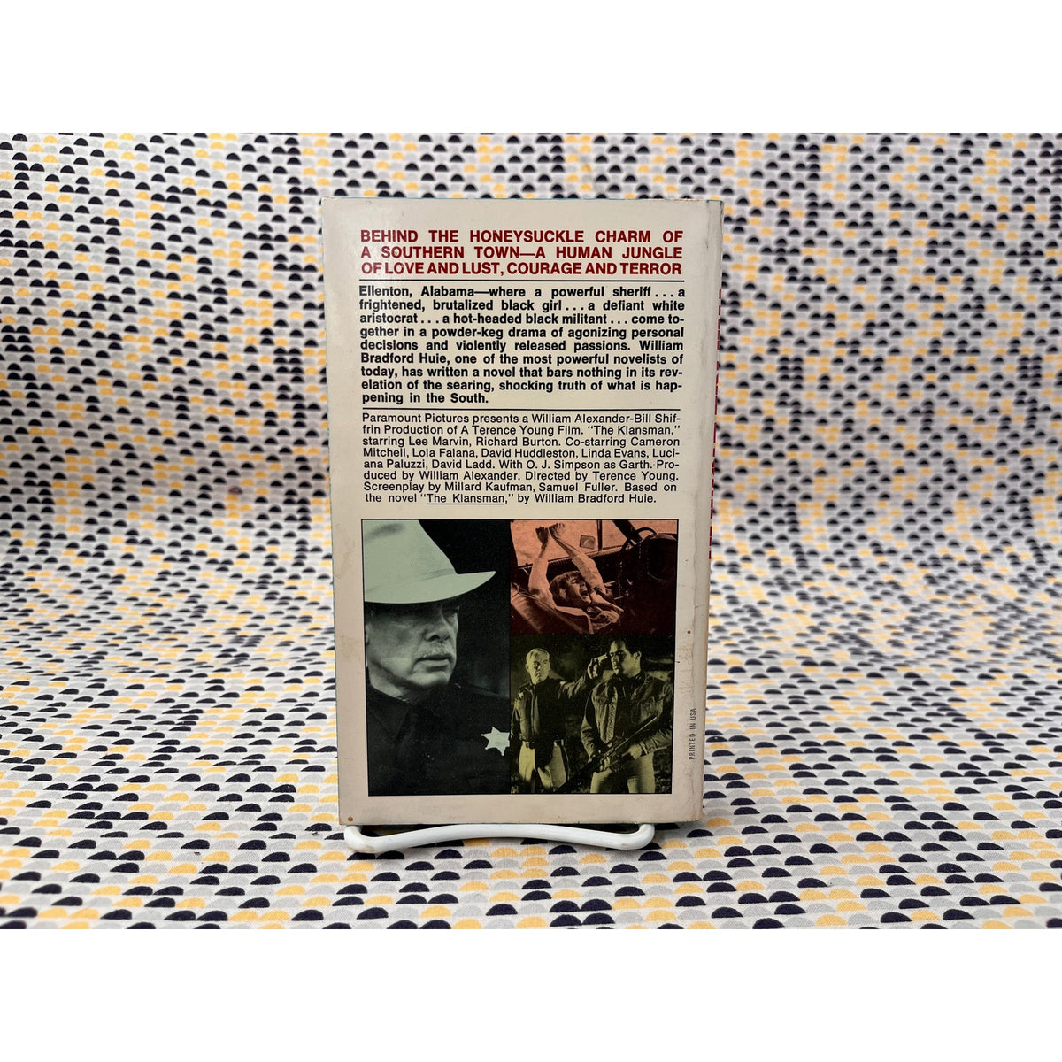 The Klansman - William Branford Huie - Dell Books - Paperback - Movie Tie In Edition