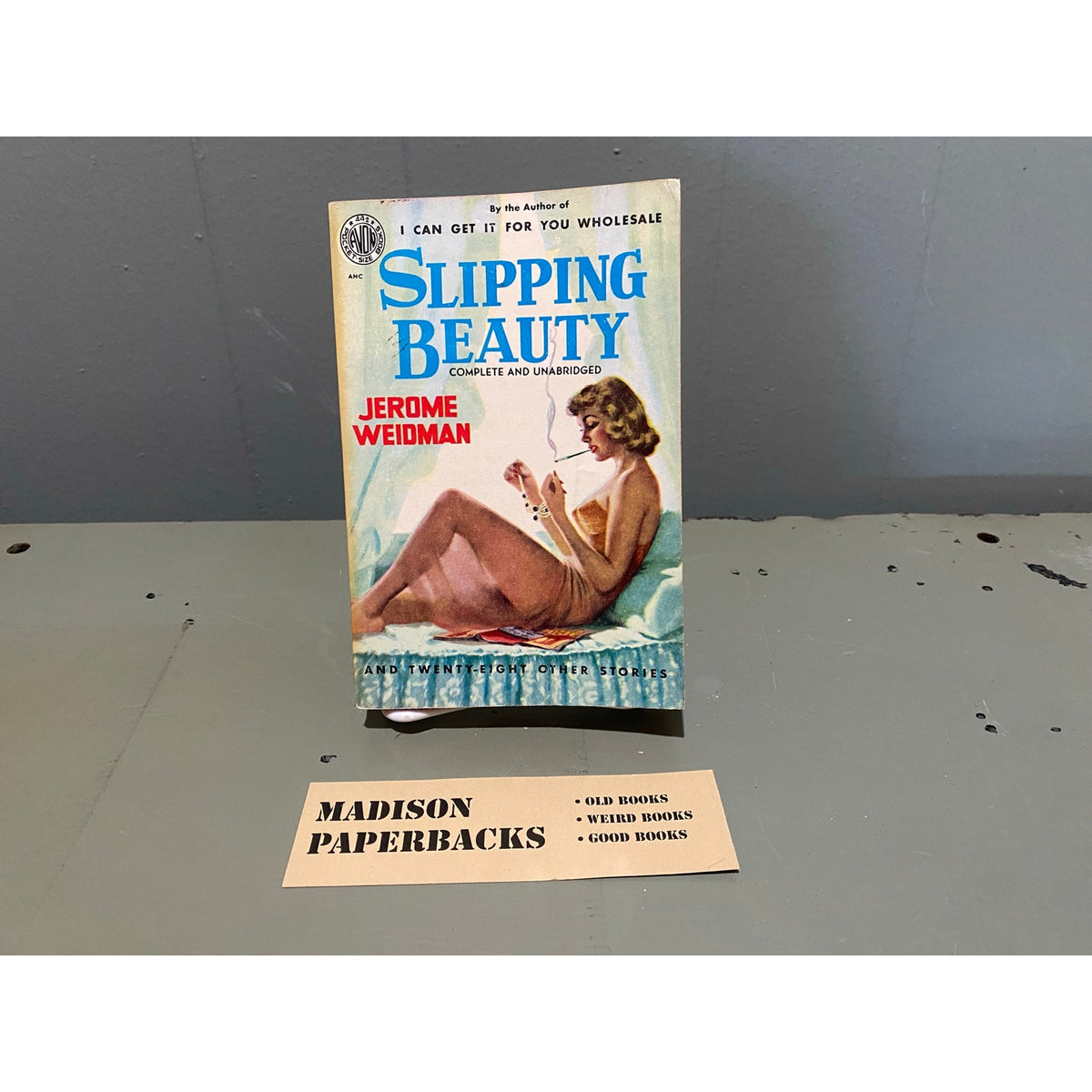 Slipping Beauty - Jerome Weidman - Avon 442 - Sleaze - Vintage Paperbacks