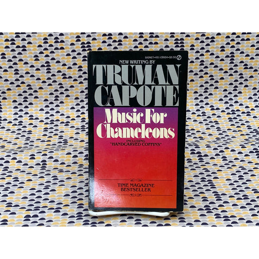 Music For Chameleons - Truman Capote - Vintage Paperback Book - Signet Books
