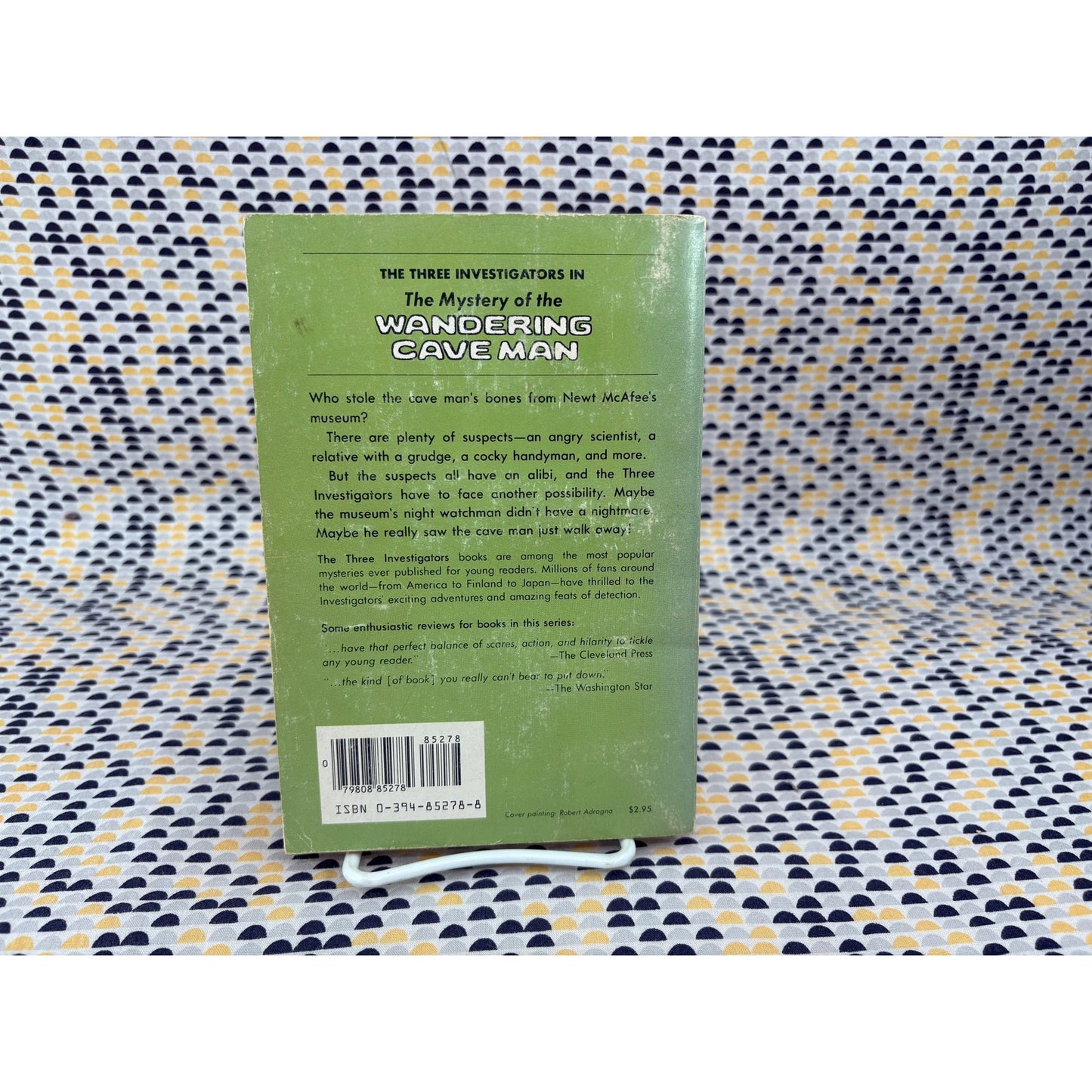 The Three Investigators - Mystery Of The Wandering Cave Man - M. V. Carey - Random House - Paperback