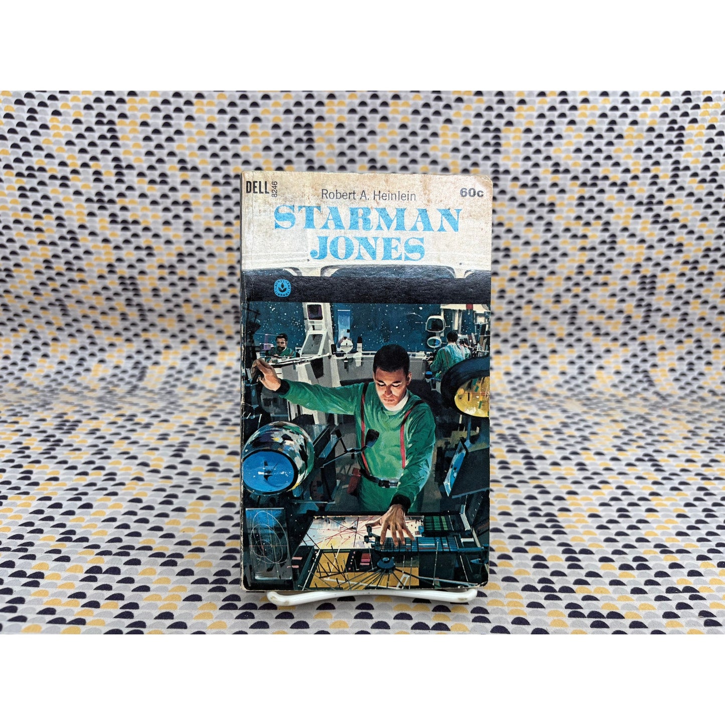 Starman Jones - Robert A. Heinlein - Vintage Paperback Book - Dell Edition