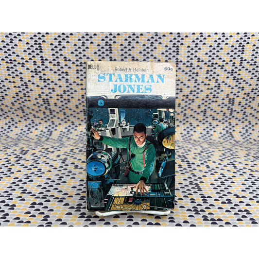 Starman Jones - Robert A. Heinlein - Vintage Paperback Book - Dell Edition
