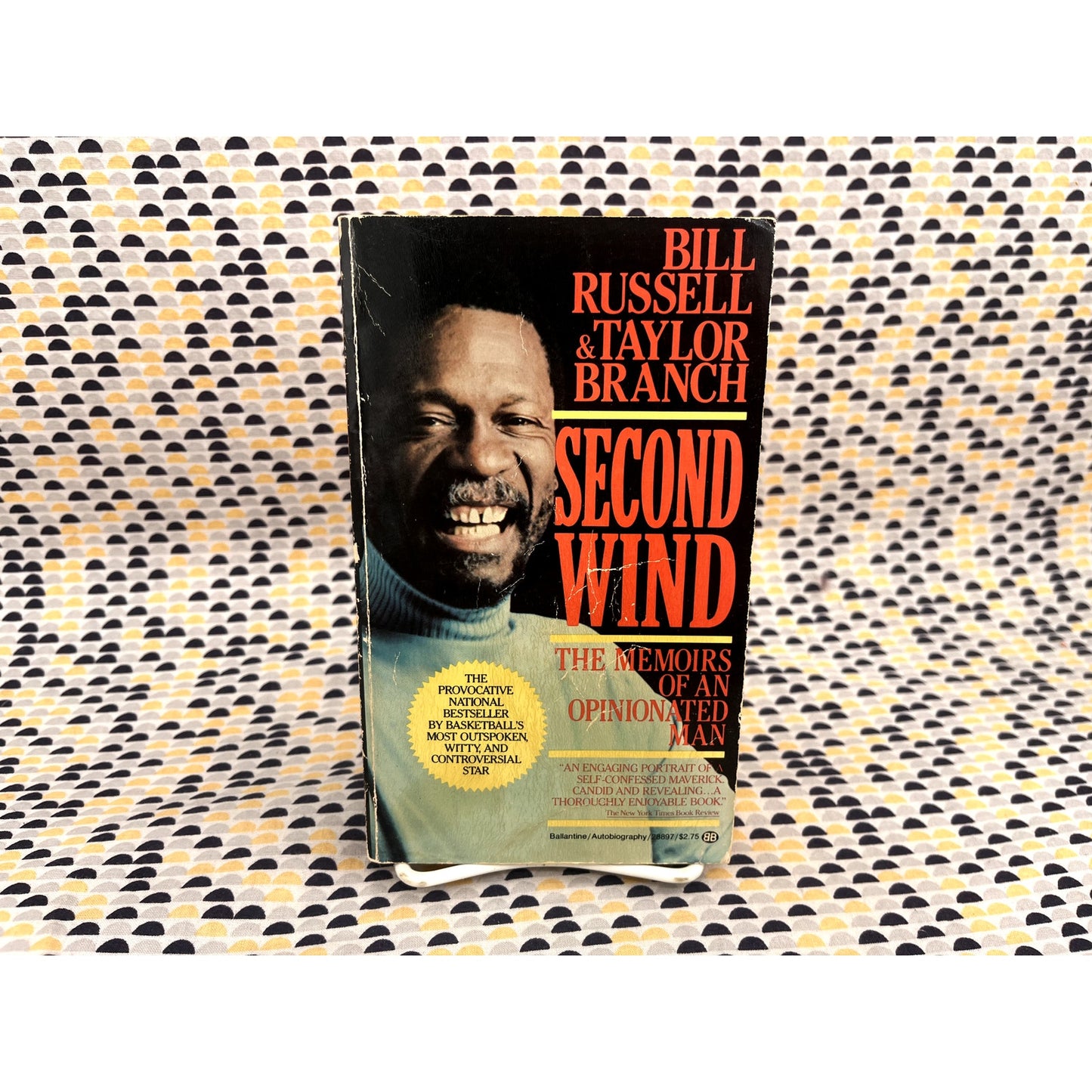 Second Wind: The Memoirs of an Opinionated Man - Bill Russell & Taylor Branch - Ballantine Books - Paperbacj