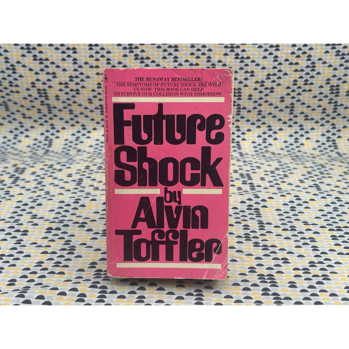 Future Shock - Alvin Toffler - Vintage Paperback Book - Bantam Edition