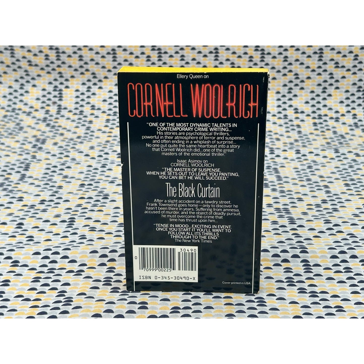 The Black Curtain - Cornell Woolrich - Ballantine Mystery - Paperback
