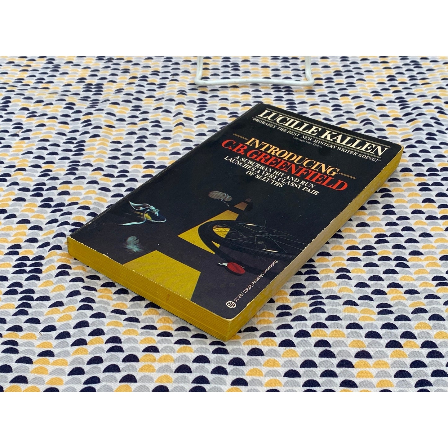 Introducing C.B. Greenfield - Lucille Kallen - Vintage Paperback Book - Ballantine Mystery Edition