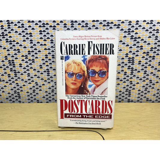Postcards From the Edge - Carrie Fisher - Movie Tie-in - Vintage Paperback Book