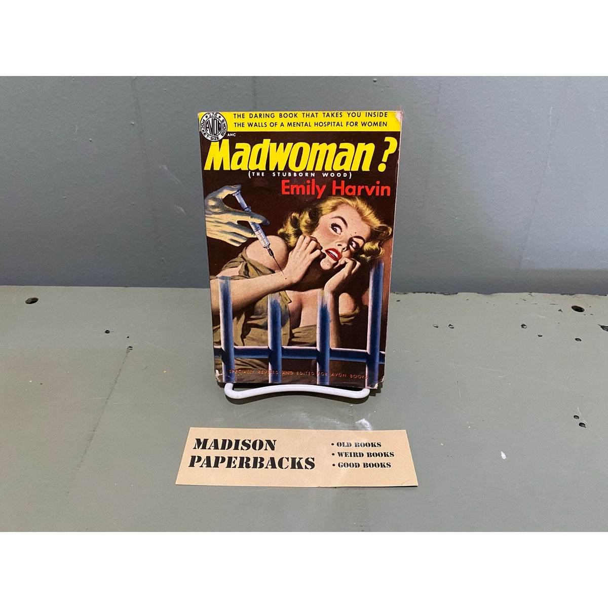 Madwoman? (The Stubborn Wood) - Emily Harvin - Avon 276 - Vintage Paperbacks