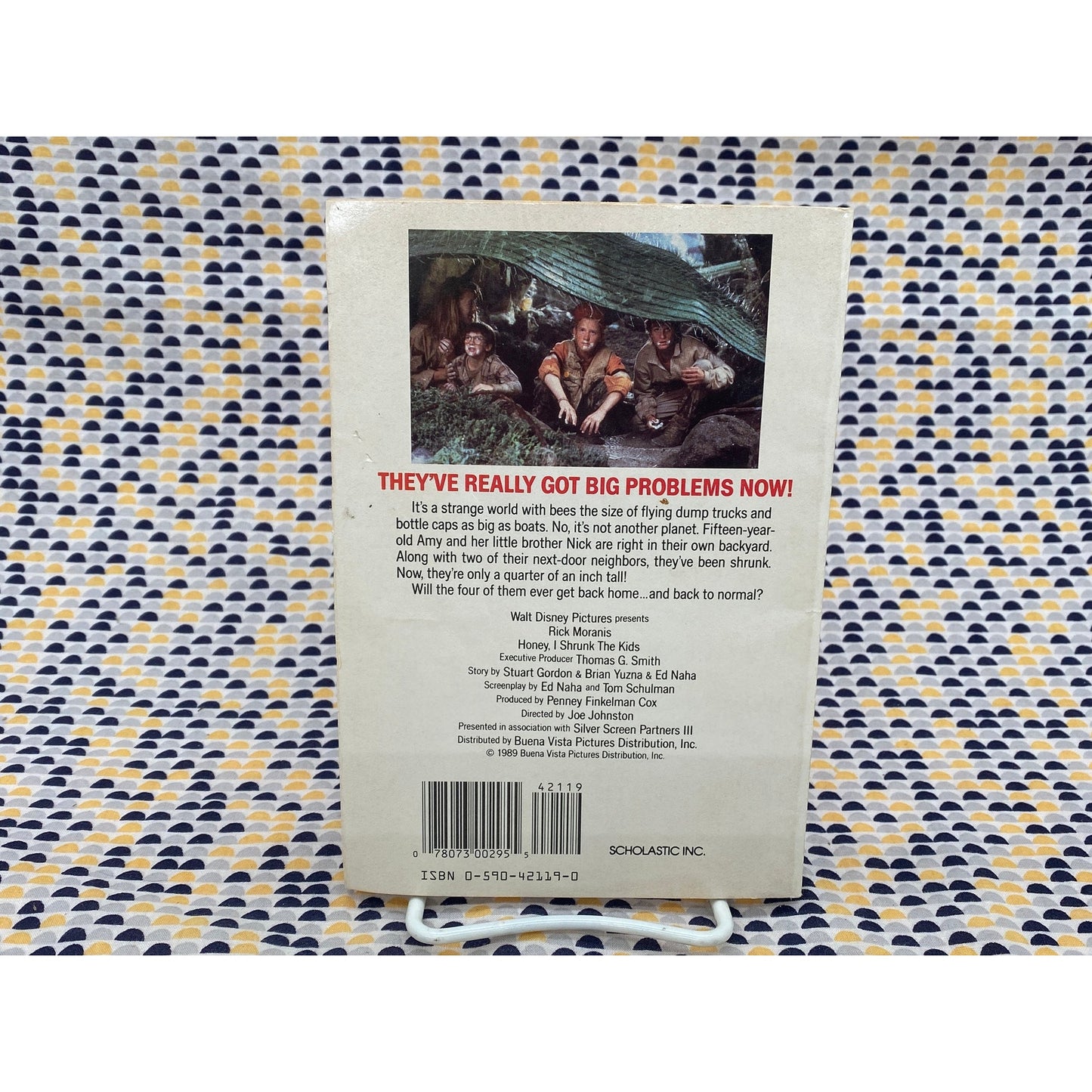 Honey, I Shrunk the Kids - Elizabeth Faucher - Movie Novelization - Vintage Paperback Book - Tie-In