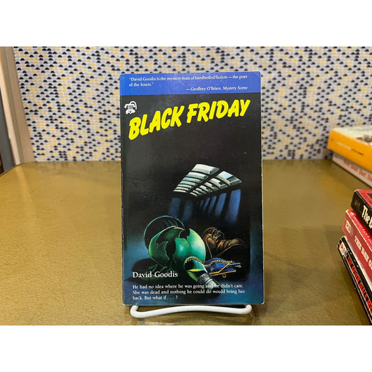 Black Friday - David Goodis - Black Lizard Books - Paperback