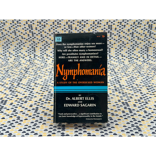 Nymphomania - Dr Albert Ellis - Edward Sagarin - Macfadden Books - Paperback