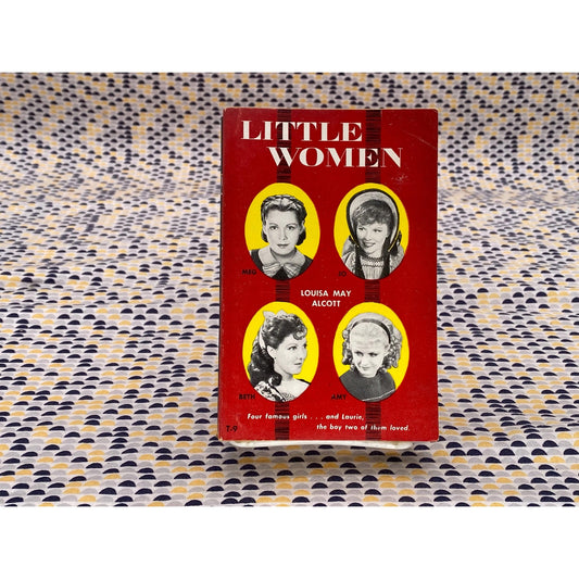 Little Women - Louisa May Alcott - Vintage Paperback Book - TAB Edition
