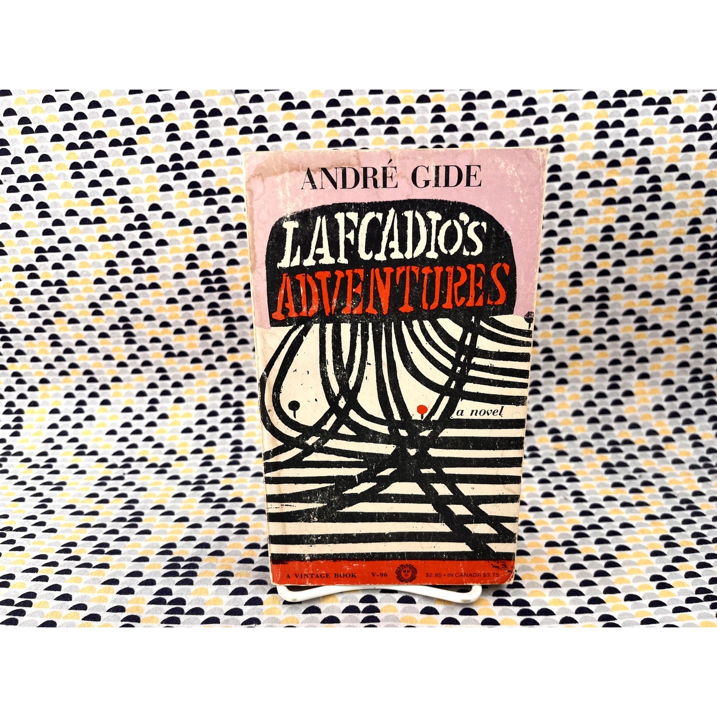Lafcadio's Adventures - Andre Gide - Antonio Frasconi Cover Art - Vintage Edition