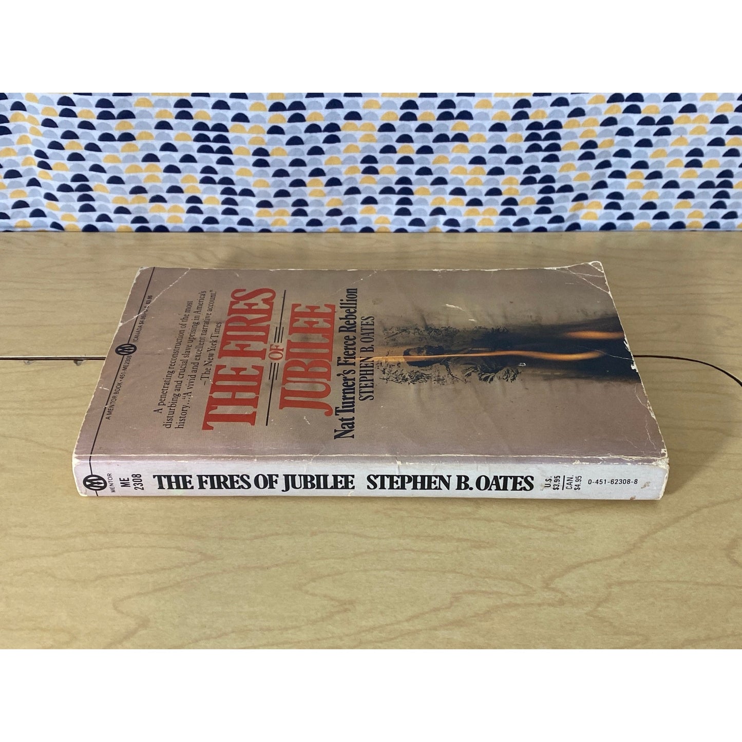 The Fires of Jubilee - Nat Turner's Fierce Rebellion - Stephen B. Oates - Vintage Paperback Book