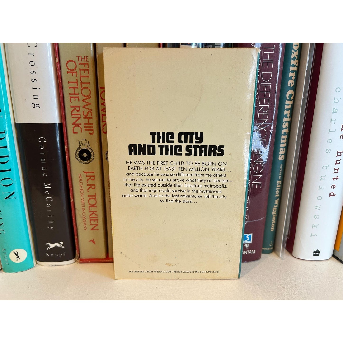 The City and the Stars - Arthur C. Clarke - Vintage Paperback Book