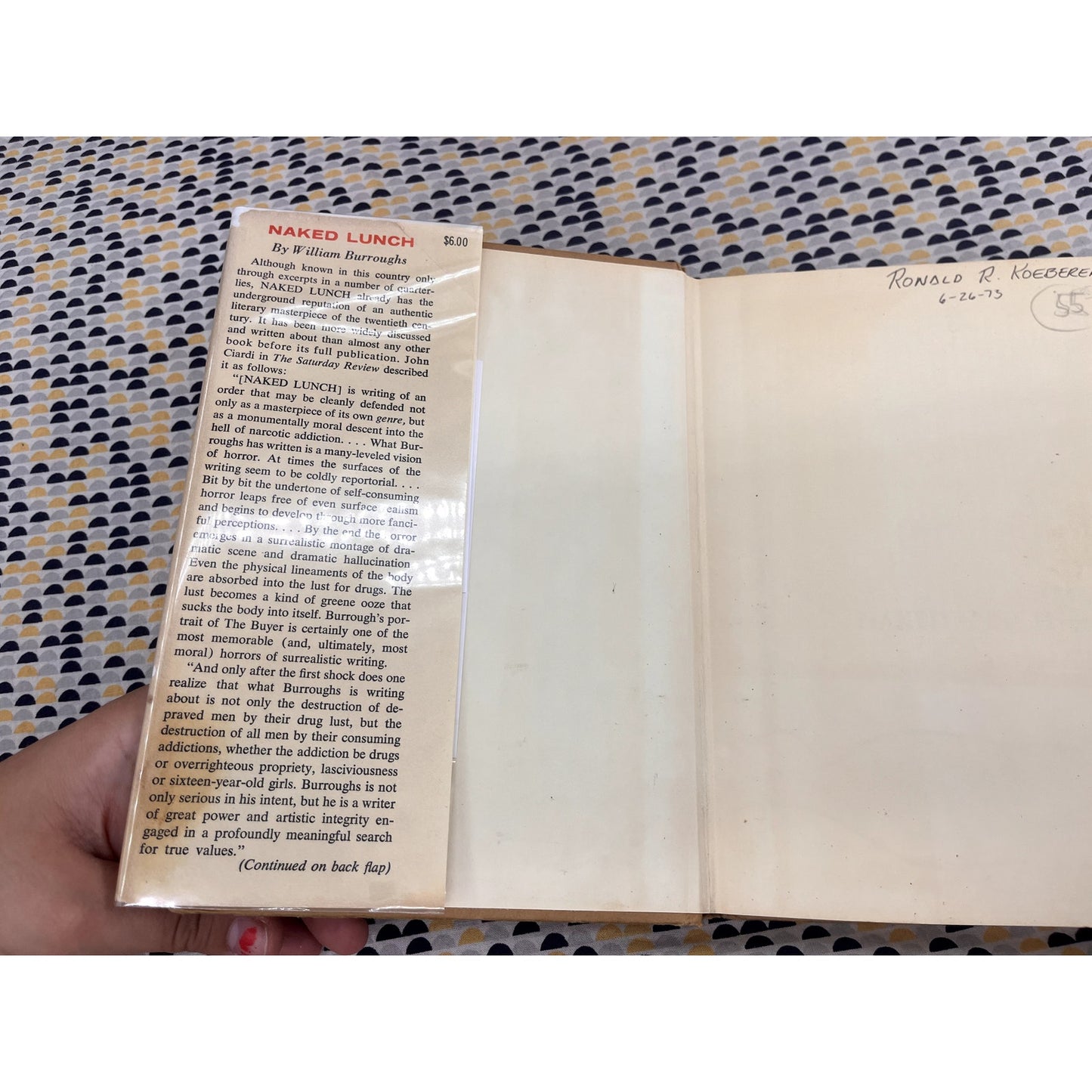Naked Lunch - William Burroughs - Castle Books - Hardcover
