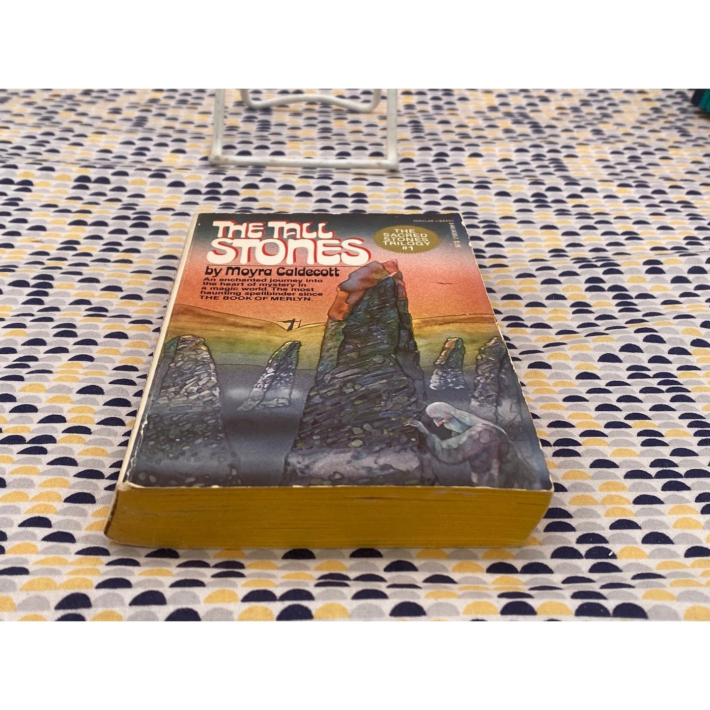 The Tall Stones - Moyra Caldecott - Vintage Paperback - Popular Library Edition