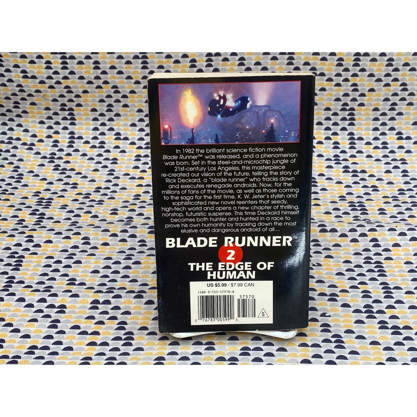 Blade Runner 2 - The Edge Of Human - K.W. Jeter - Paperback - Bantam Edition