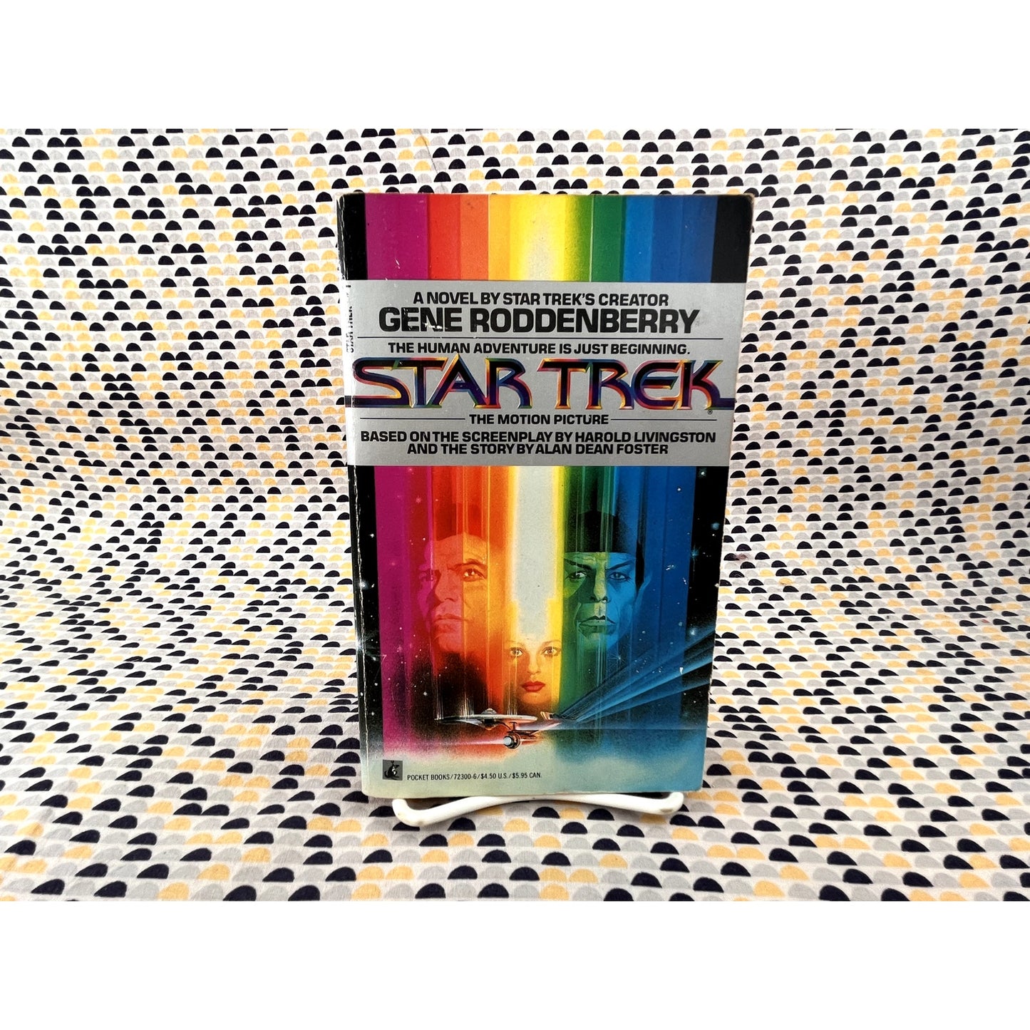 Star Trek - The Motion Picture - Gene Roddenberry - Movie Novelization - Vintage Paperback Book - Pocket Books Edition