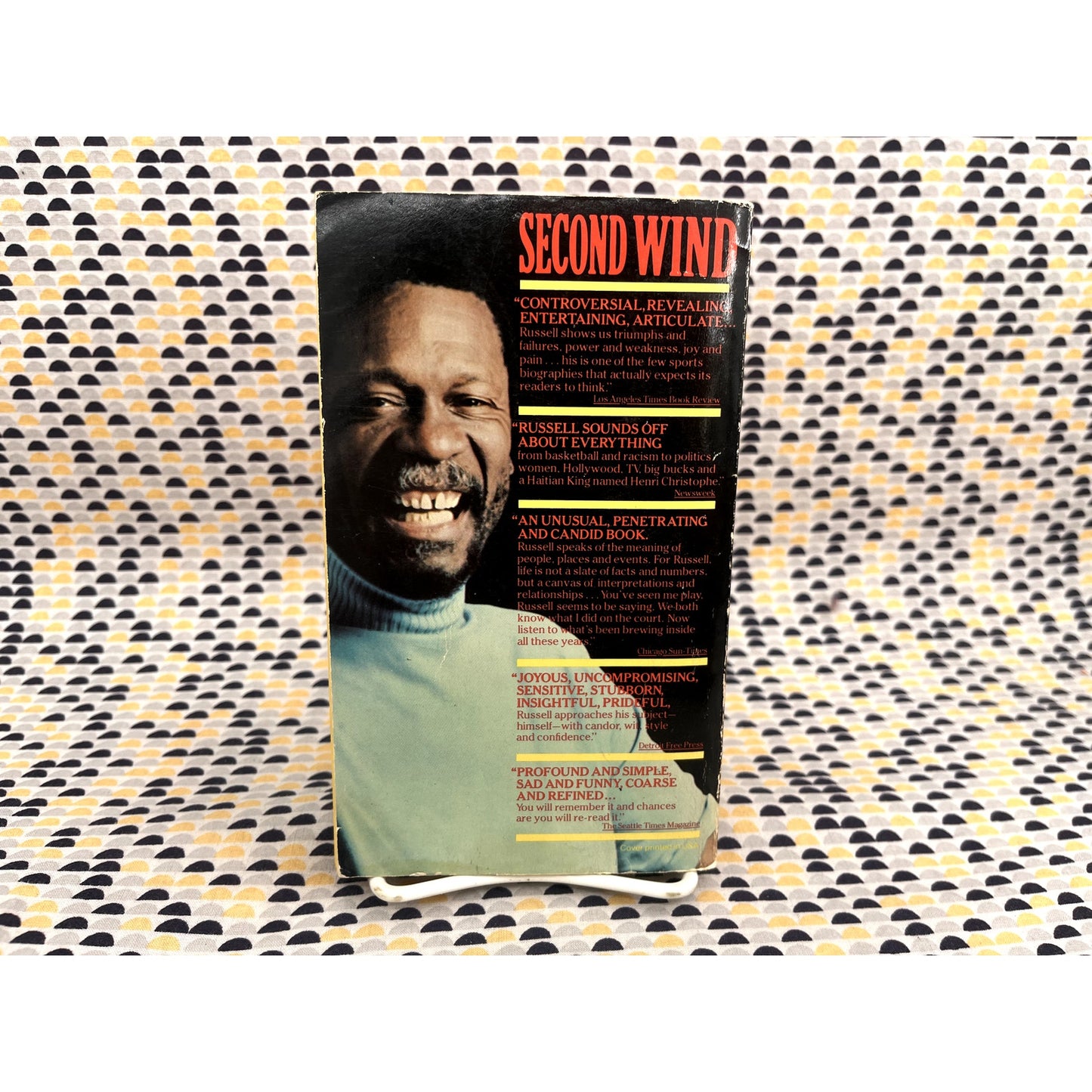 Second Wind: The Memoirs of an Opinionated Man - Bill Russell & Taylor Branch - Ballantine Books - Paperbacj