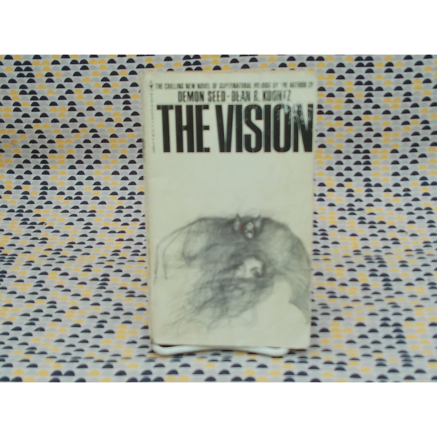 The Vision - Dean R. Koontz - Vintage Paperback Book - Bantam Edition