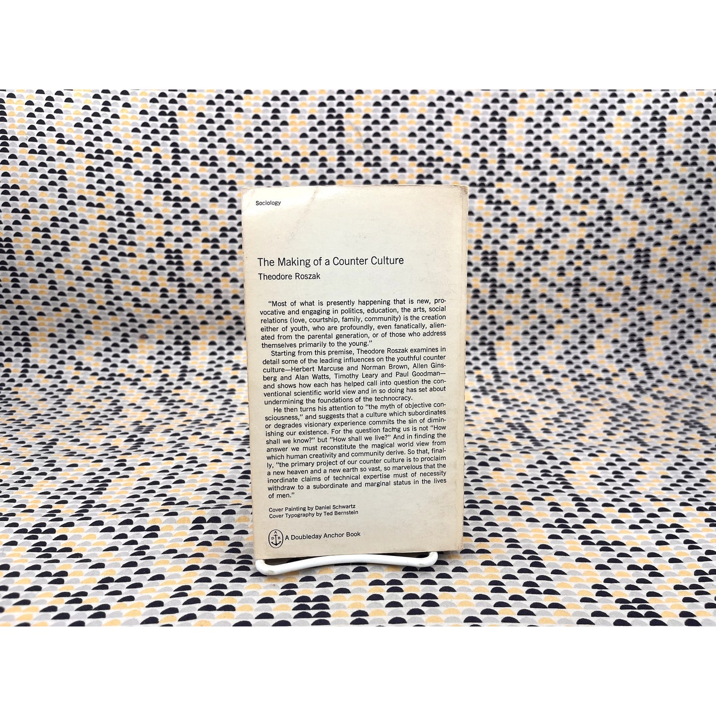 The Making of a Counter Culture - Theodore Roszak - Vintage Paperback Book