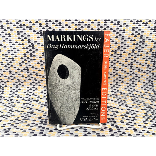 Markings - Dag Hammarskjold - Faber Paper Covered Editions - Paperback