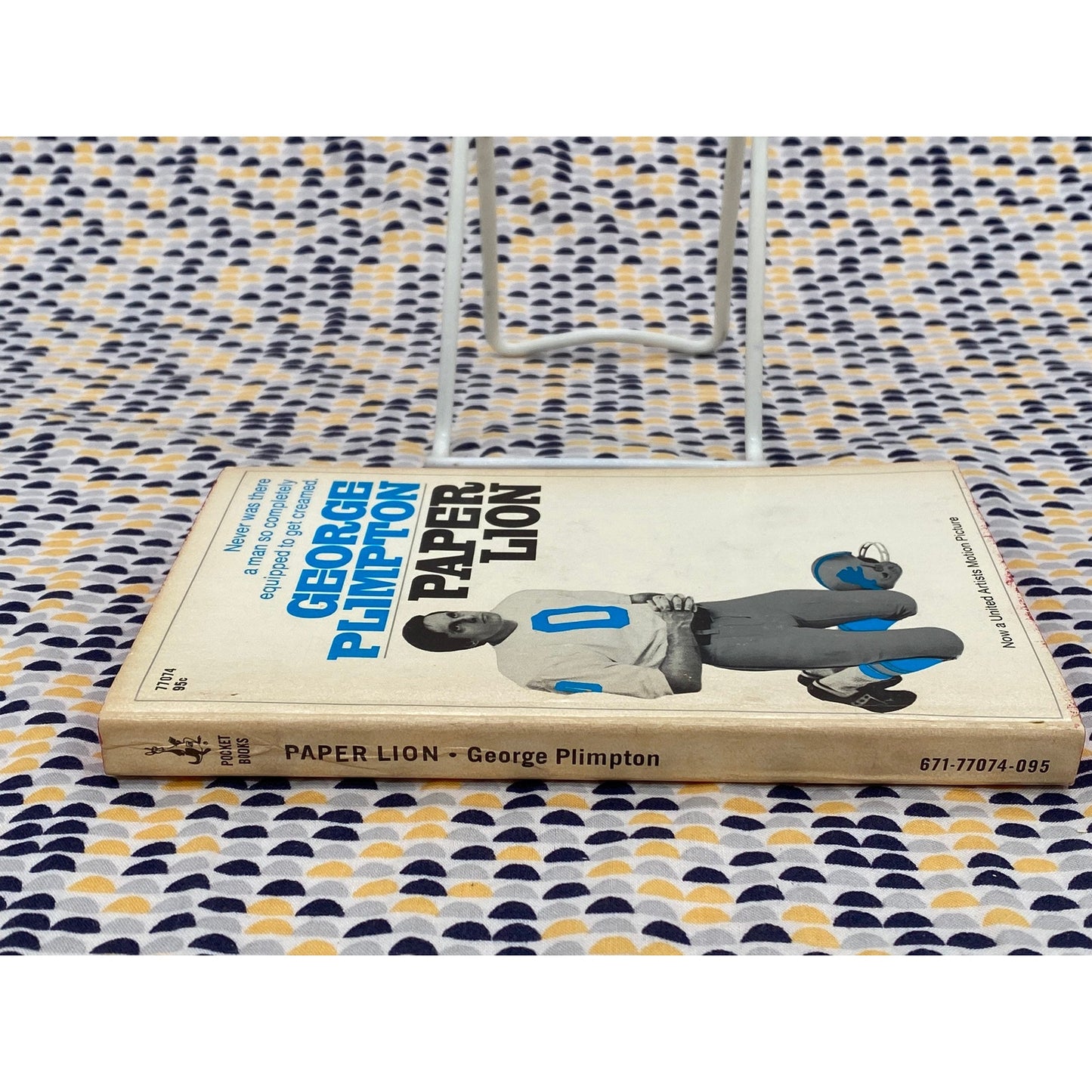 Paper Lion - George Plimpton - Vintage Paperback Book - Pocket Books Edition