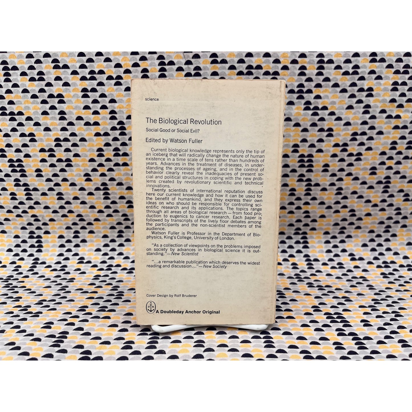 The Biological Revolution - Ed. Watson Fuller - Doubleday Anchor Books - Paperback