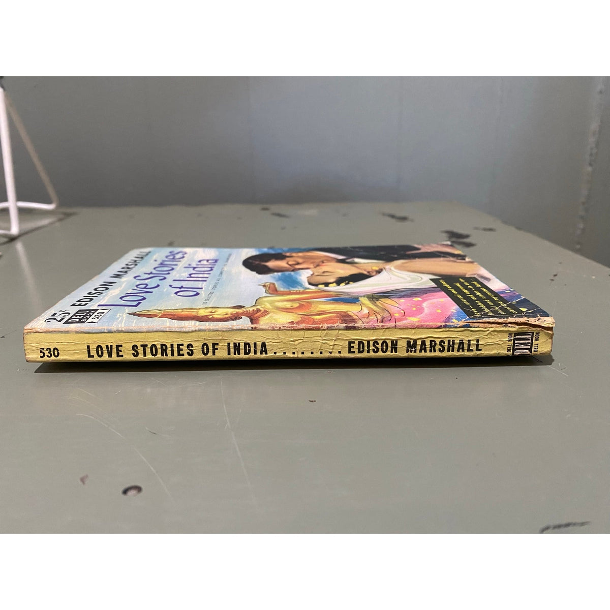 Love Stories of India - Edison Marshall - Dell 530 - Mapback - Vintage Paperbacks